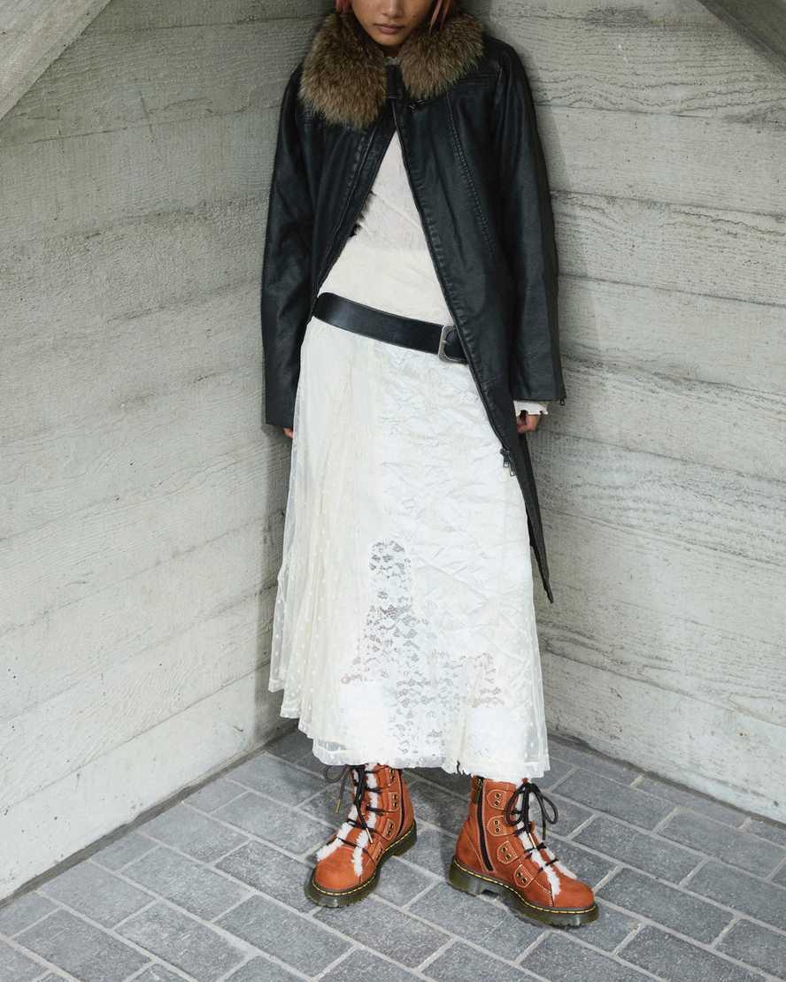 Women's 1460 Lace to Toe Fur Lined Buttersoft Lace Up Boots Product Image