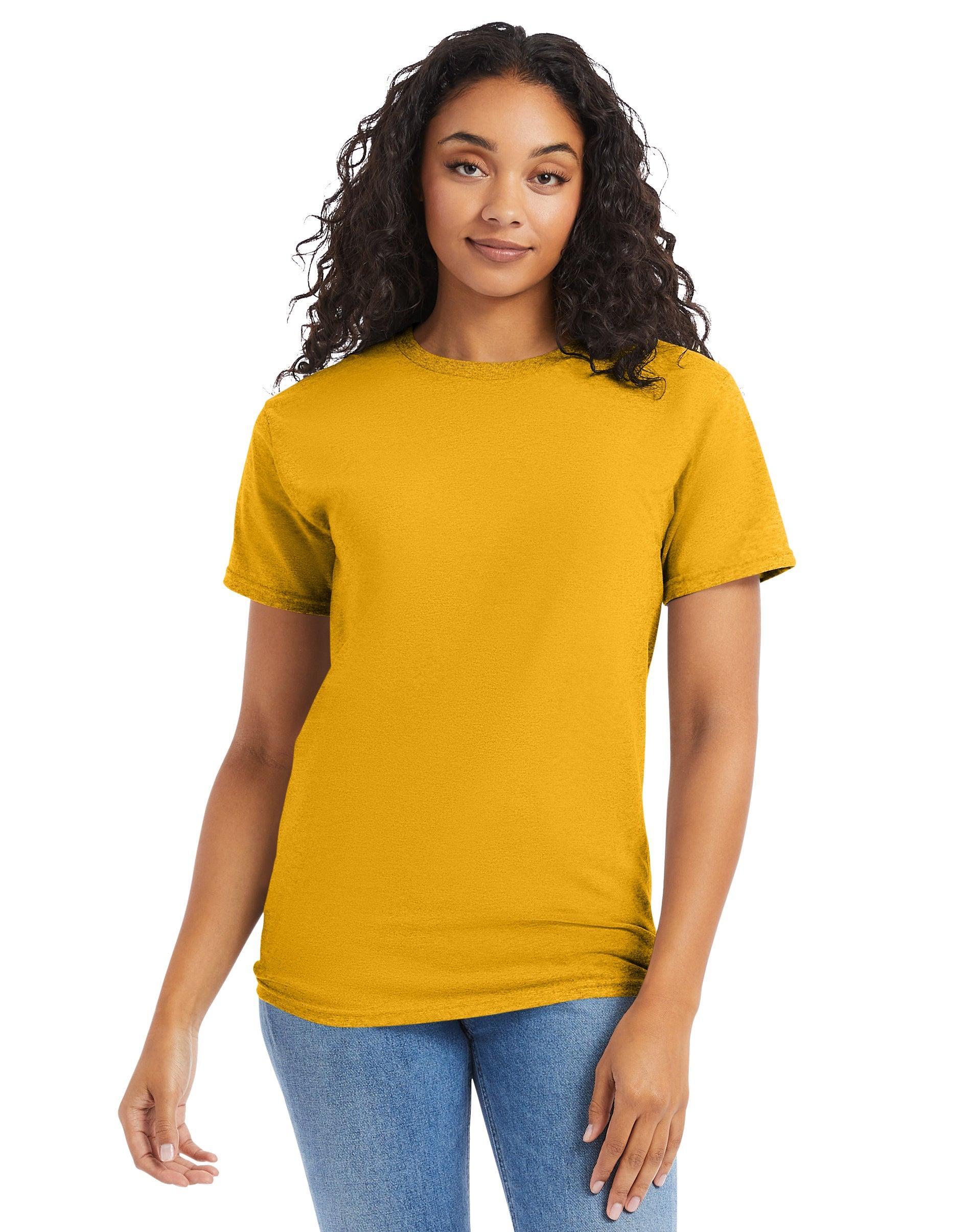Men's Hanes® Essentials 4-Pack Cotton T-Shirt, Size: XL, Blue Product Image