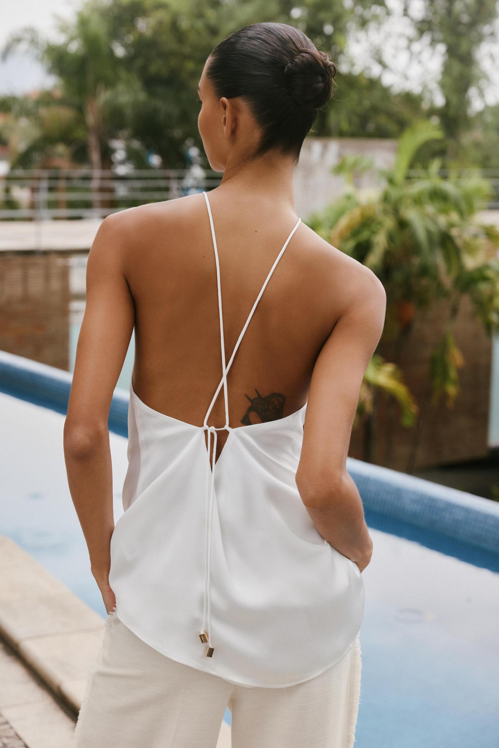 GOLD APPLIQUÉ CAMISOLE TOP Product Image