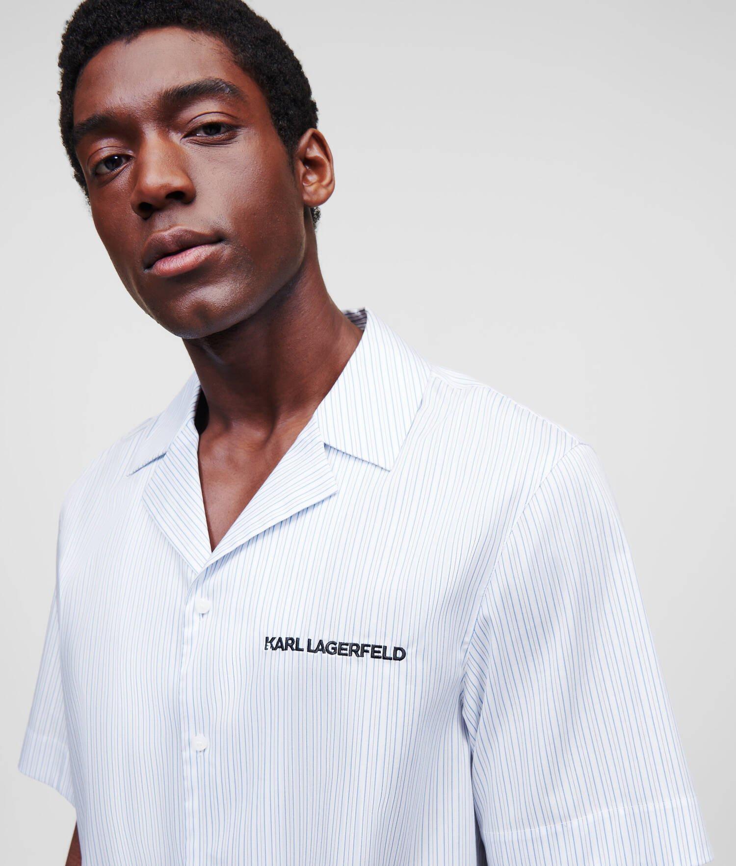 SHORT-SLEEVED STRIPED SHIRT Product Image
