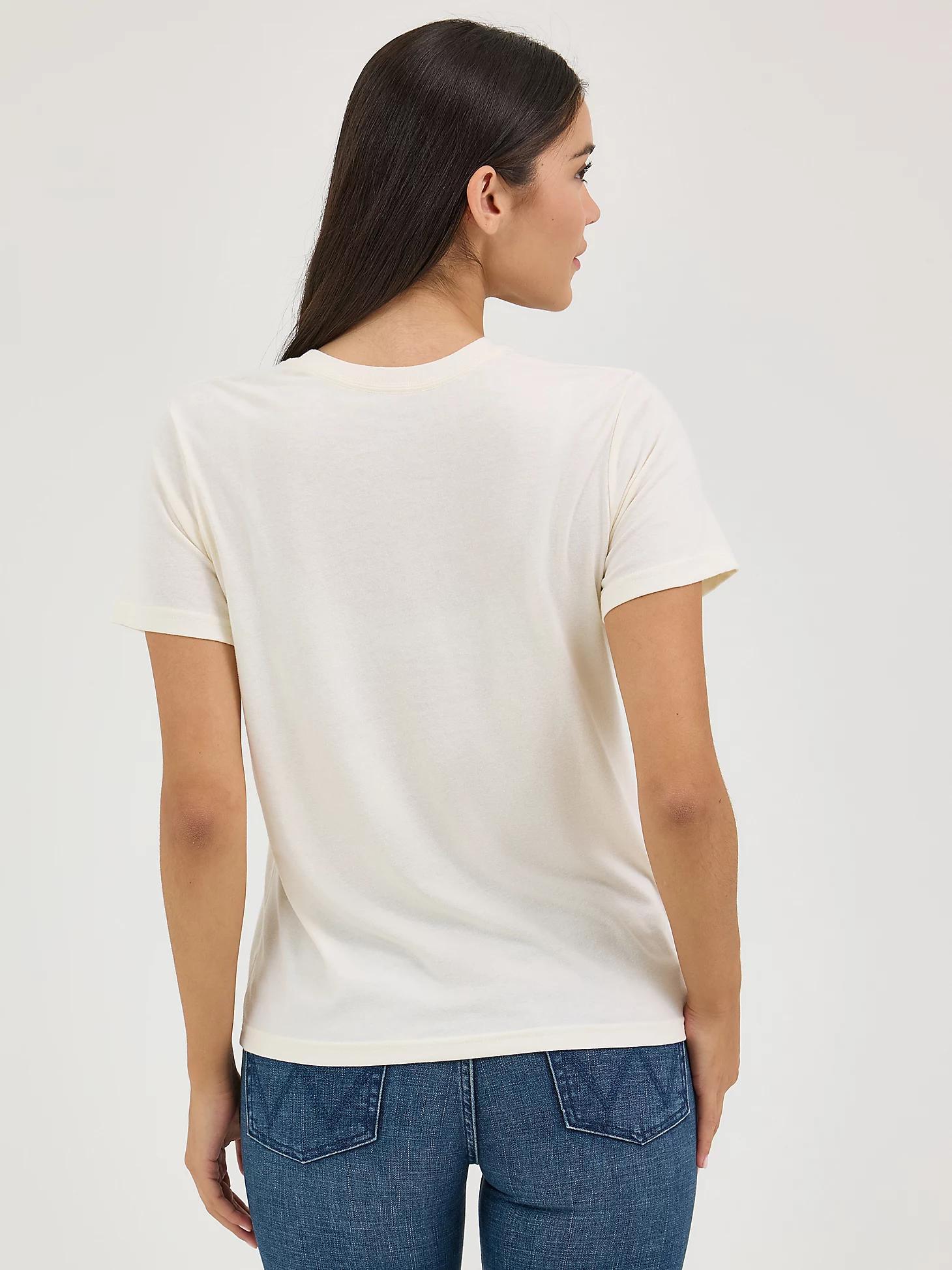 Women's Wrangler Western Graphic Reg Fit Tee in Cement Heather Product Image
