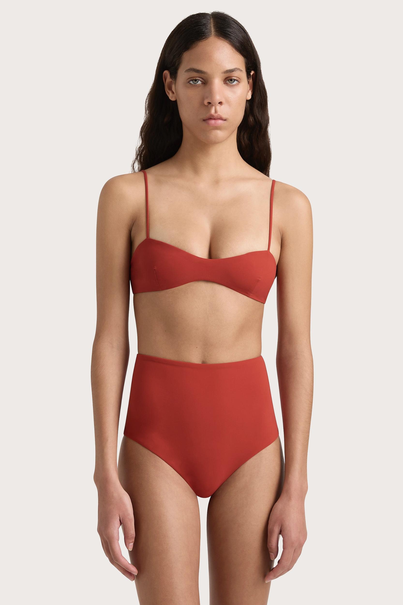 Costa Bikini Bottoms Garnet - Final Sale Product Image