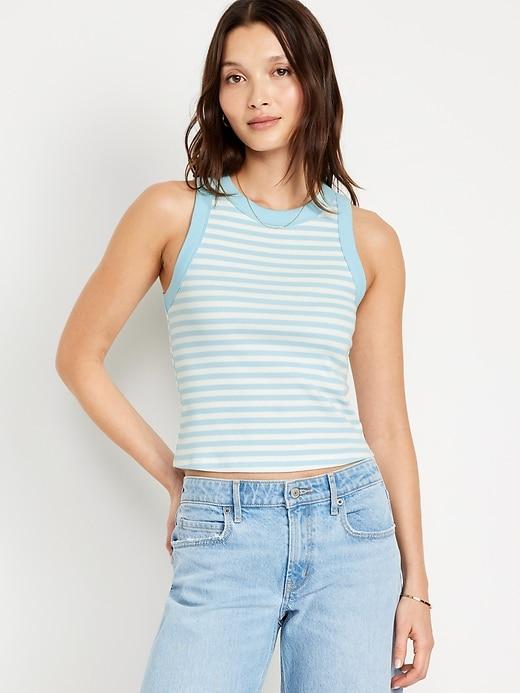 Snug Crop Tank Top Product Image