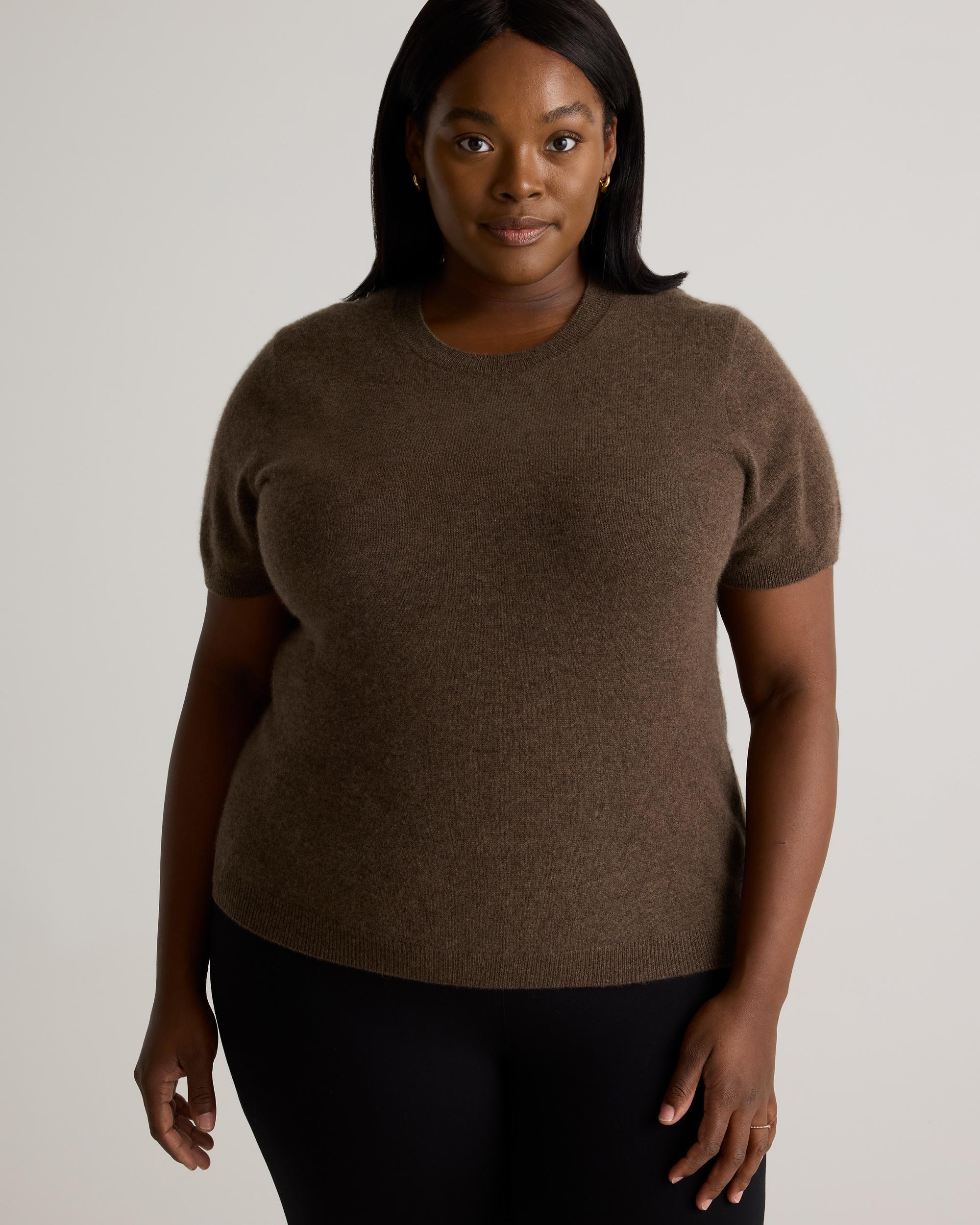 Quince | Women's Mongolian Cashmere T-Shirt Product Image
