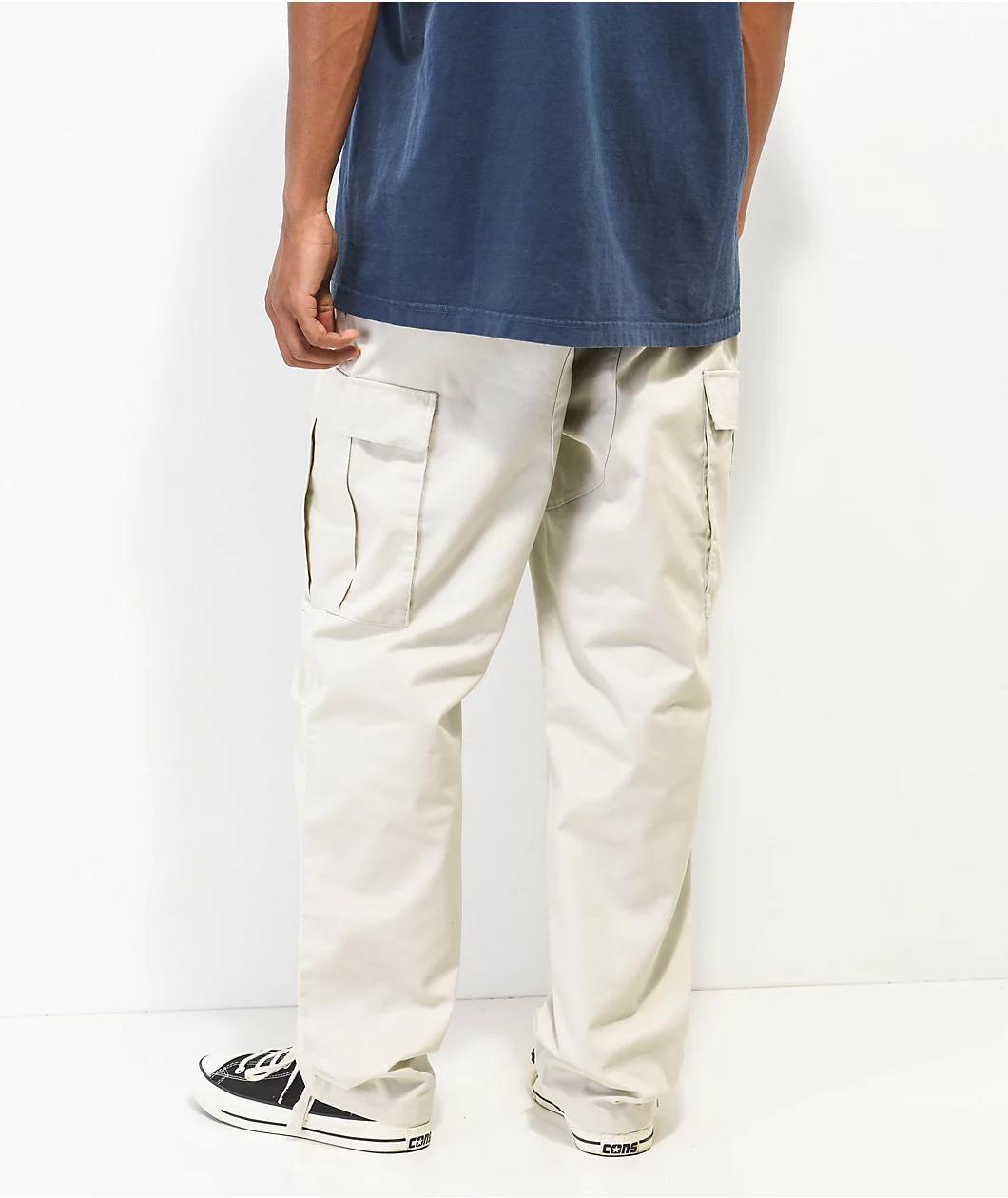 Empyre Silver Birch Khaki Cargo Skate Pants Product Image