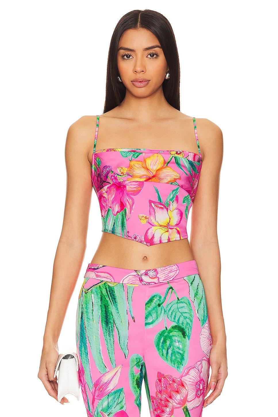Megan Bustier Top ROCOCO SAND Product Image