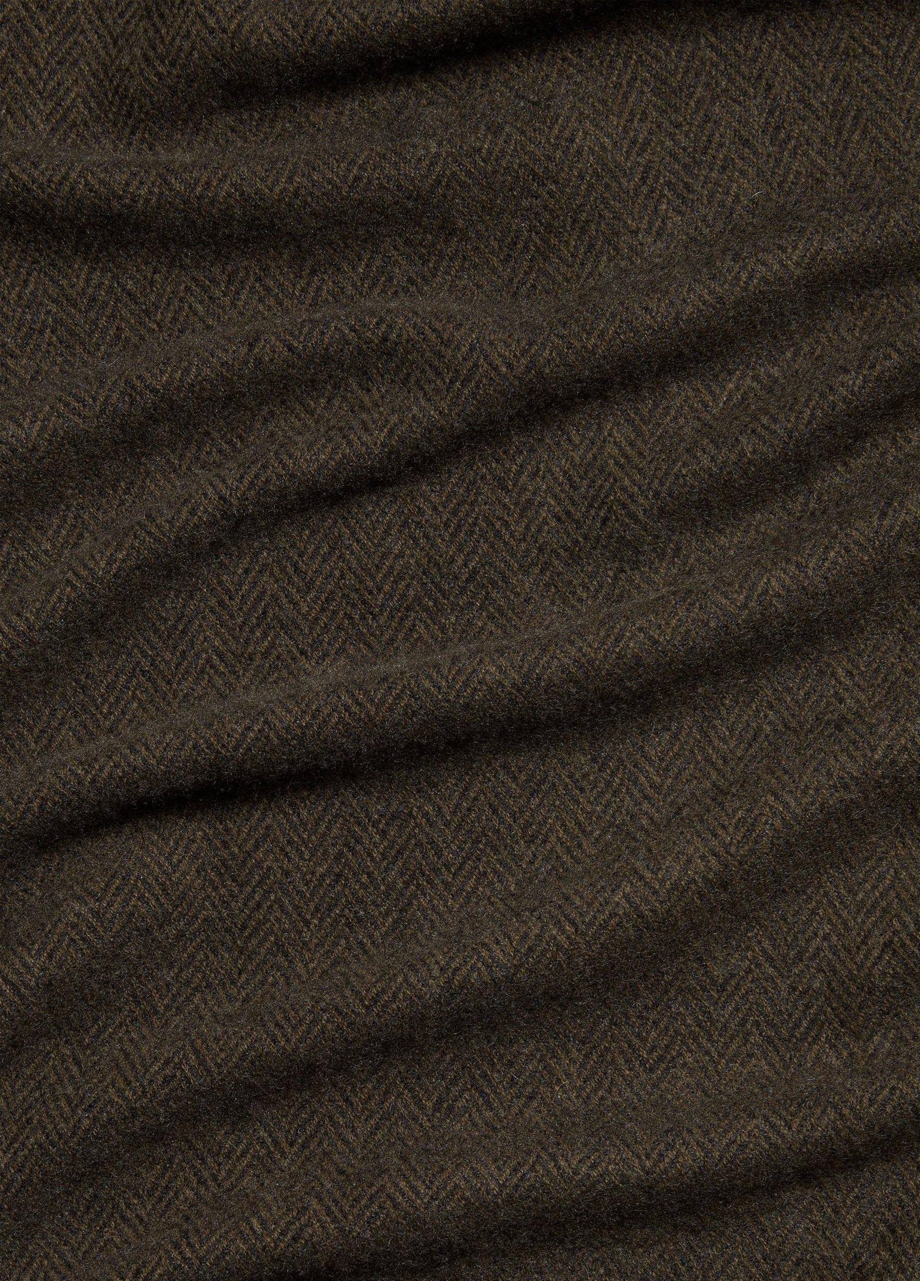 Herringbone Cashmere Scarf Product Image