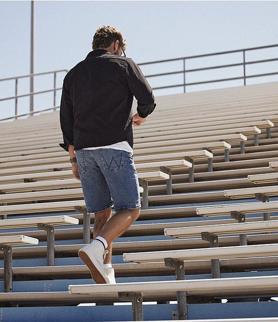 Wrangler® Regular-Fit Mid-Rise 10.75#double; Inseam Denim Shorts Product Image