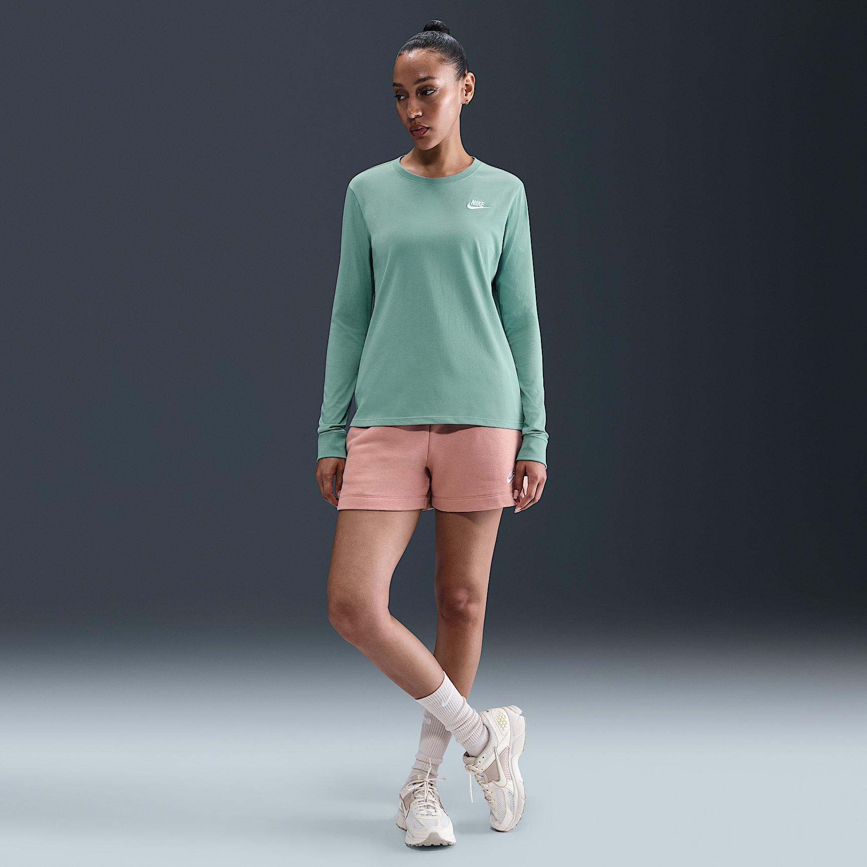 Women's Nike Sportswear Club Long-Sleeve T-Shirt Product Image