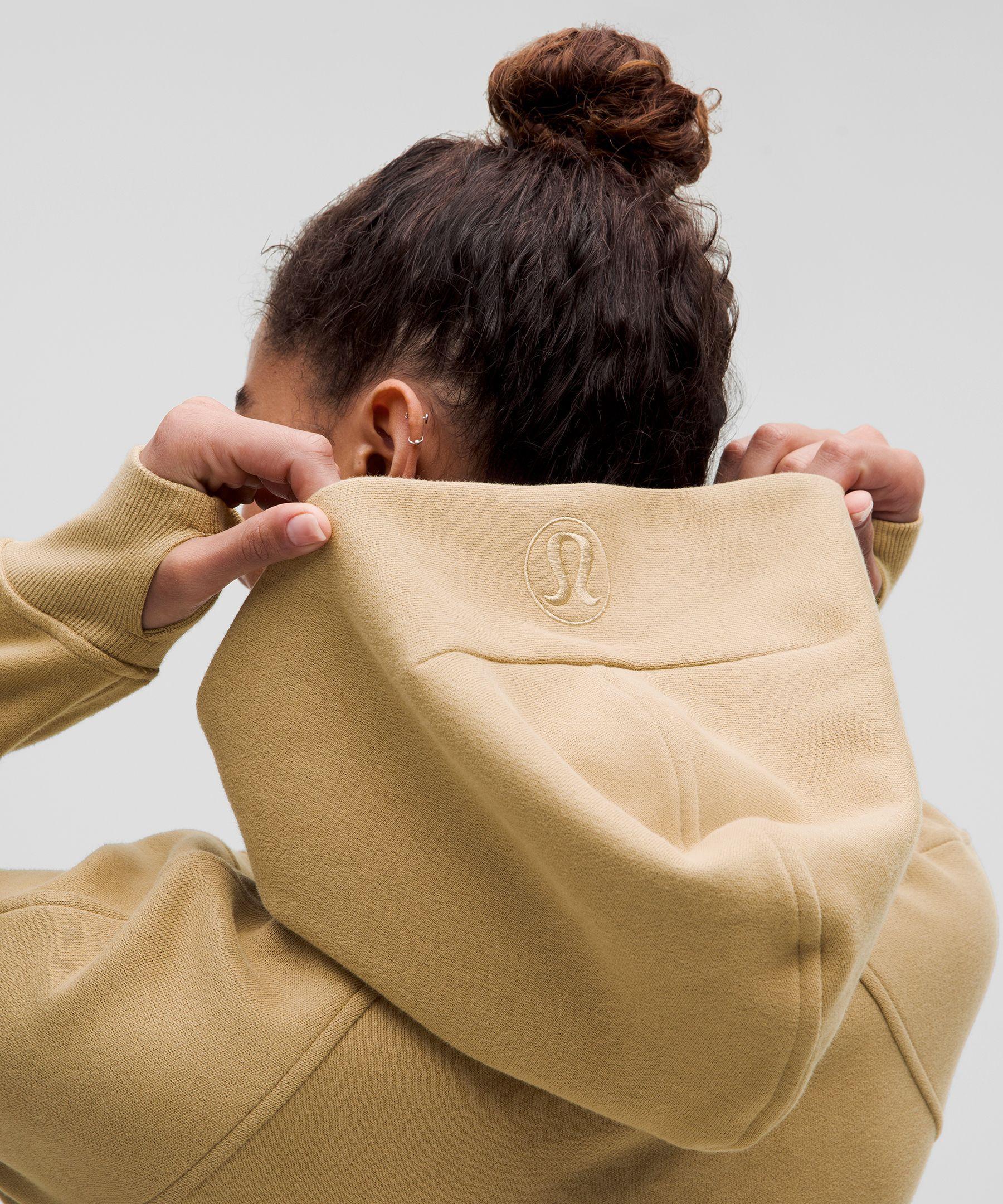 Scuba Oversized Side-Slit Hoodie Product Image