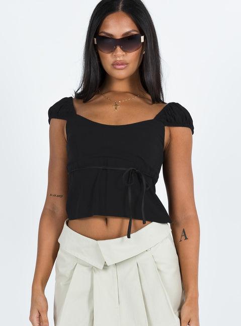 Seacrest Top Black Product Image