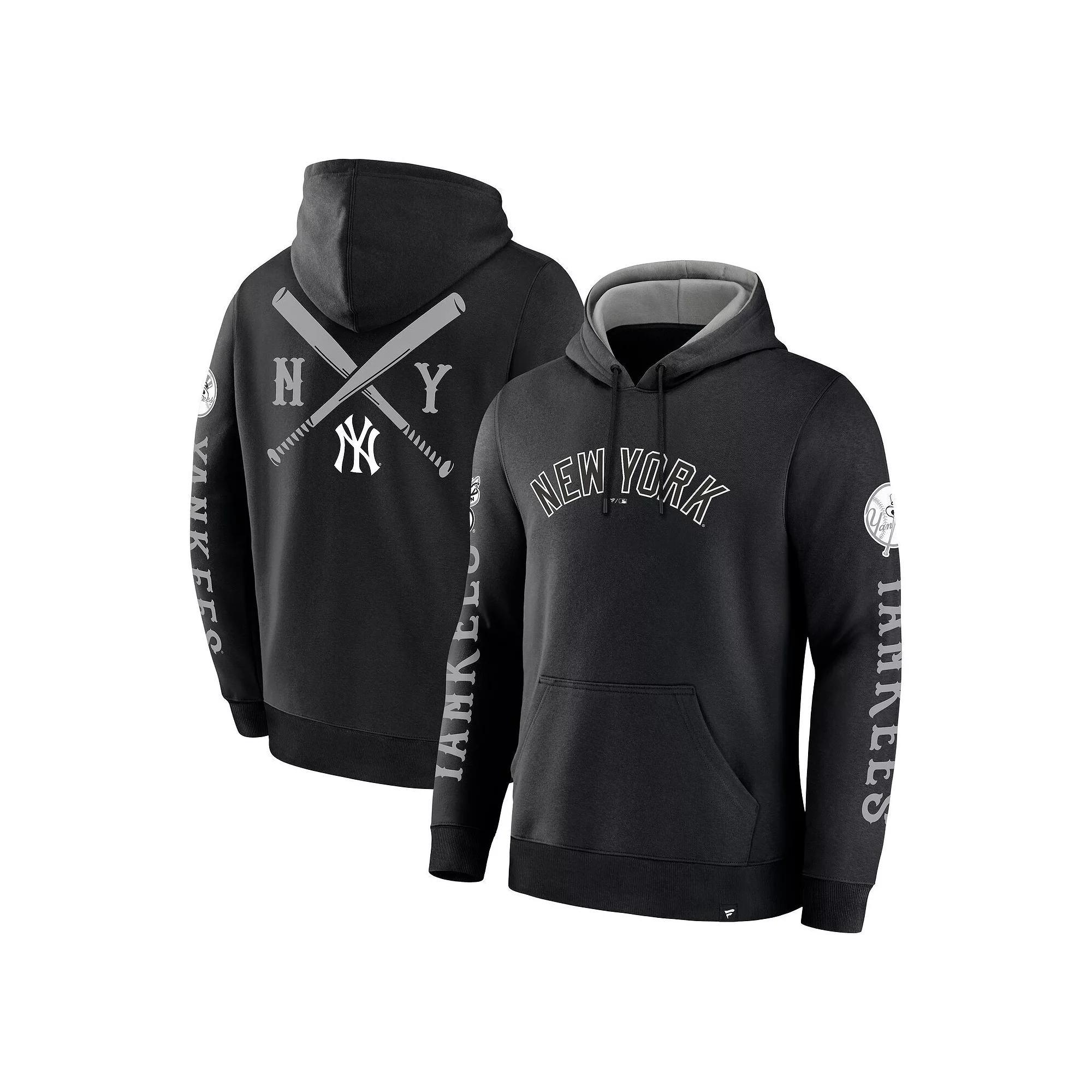 Men's Fanatics  Black San Diego Padres Big City Legacy Fleece Pullover Hoodie, Size: Small Product Image