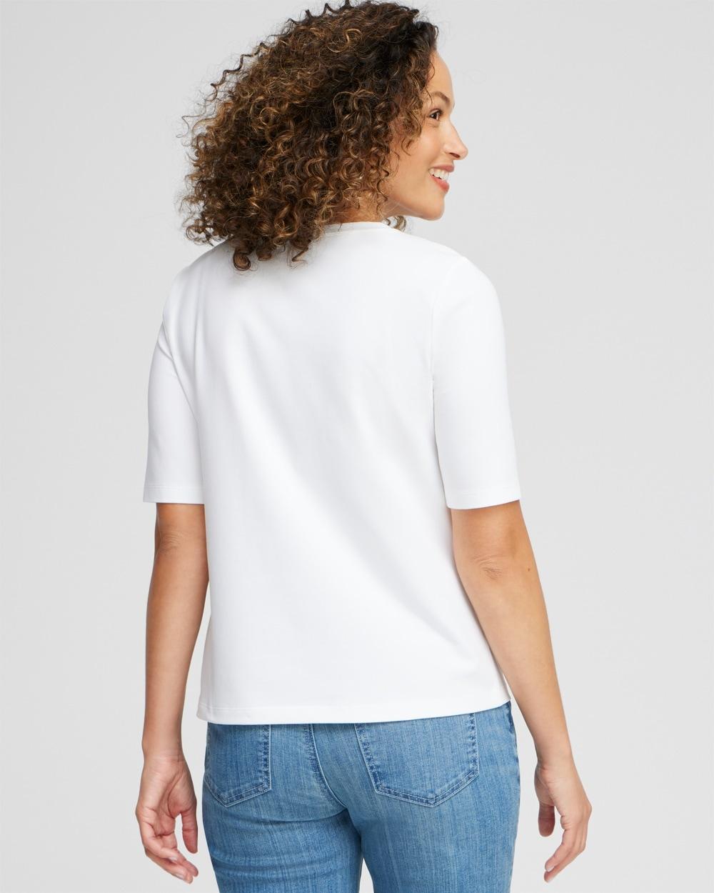 Perfect Elbow Sleeve Tee Product Image