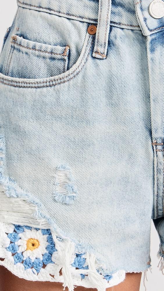 BLANKNYC Green Blogger Shorts | Shopbop Product Image