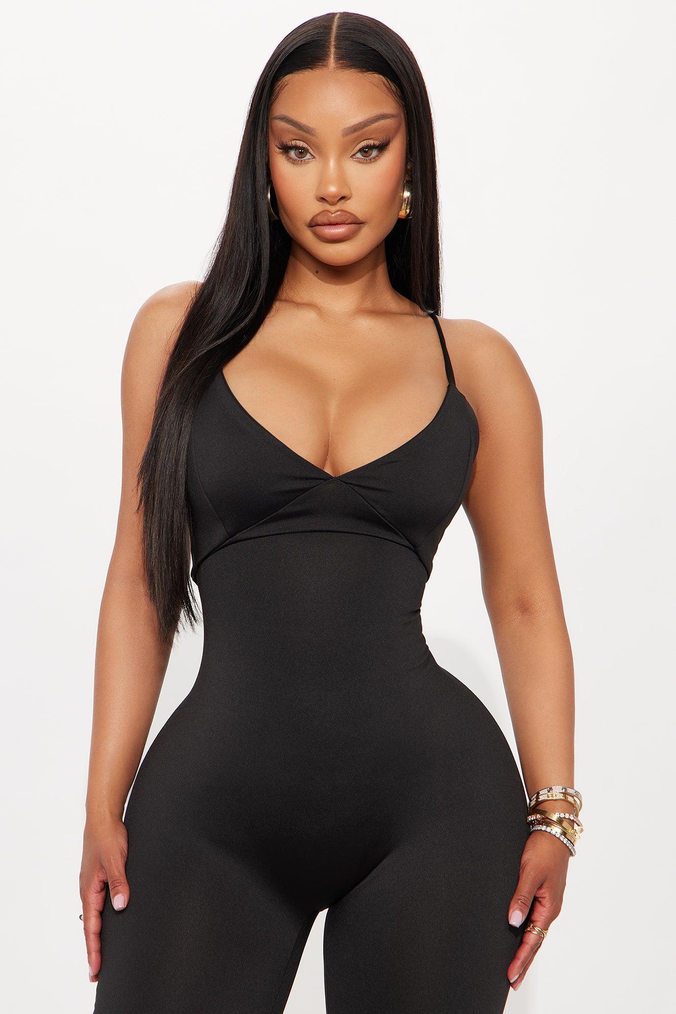 The Sleek Essential Jumpsuit - Black Product Image