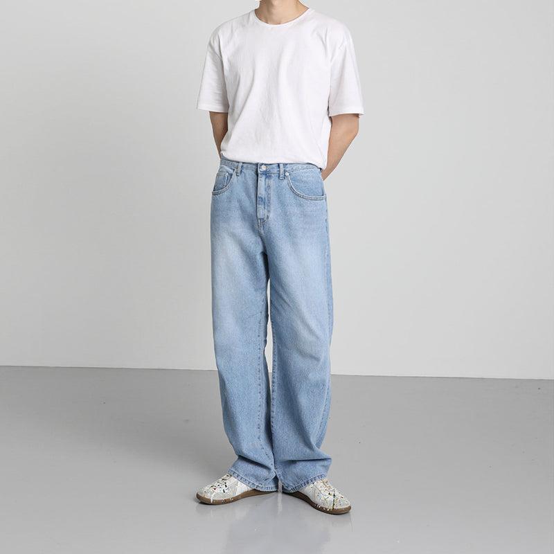 RT No. 1485 DENIM STRAIGHT JEANS Product Image