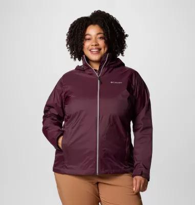 Plus Size Columbia Switchback IV Jacket, Women's, Size: 3XL, Black Product Image