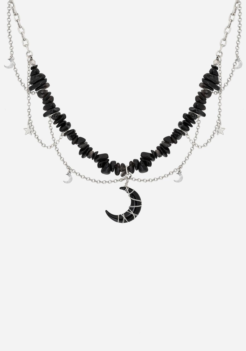 Asrai Moon Pendant Necklace Product Image