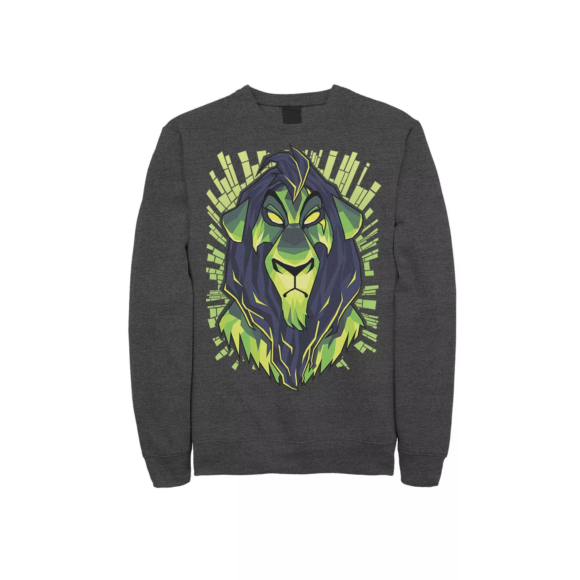 Disneys Lion King Scar Dark Portrait Mens Fleece Product Image