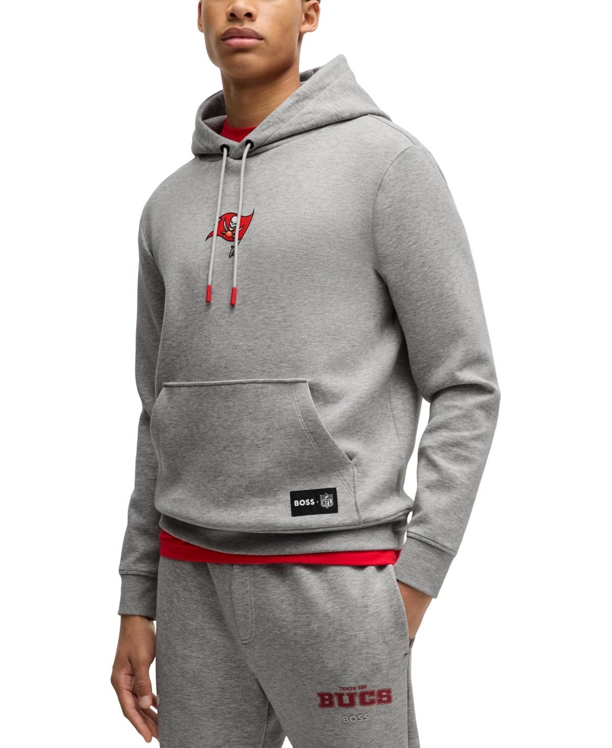 Unisex Hugo Boss Heather Gray Los Angeles Rams Woodson Tri-Blend Hoodie, Adult Unisex, Size: XL, Grey Product Image