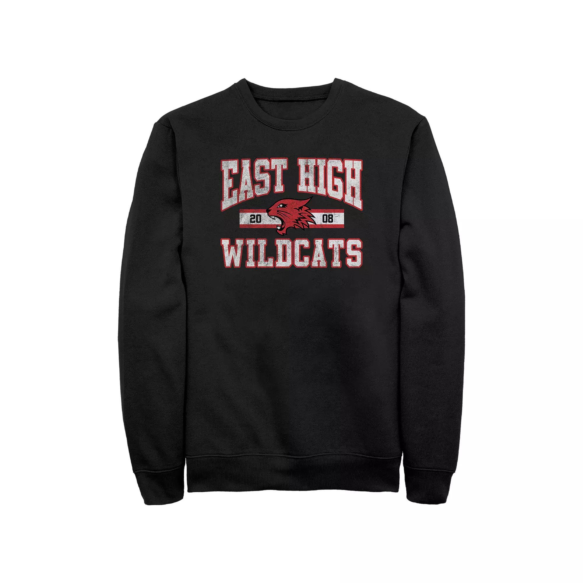 Men's High School Musical East High Graphic Fleece, Size: Medium, Black Product Image