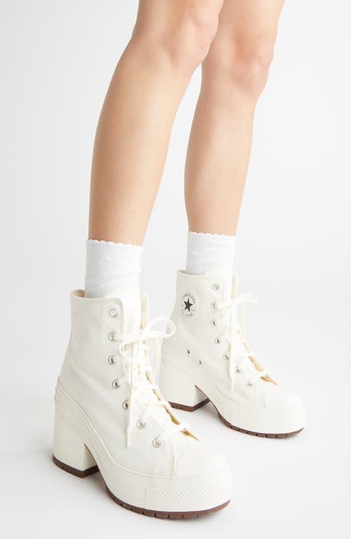 Womens Chuck 70 De Luxe Heel 75MM Canvas Sneakers Product Image