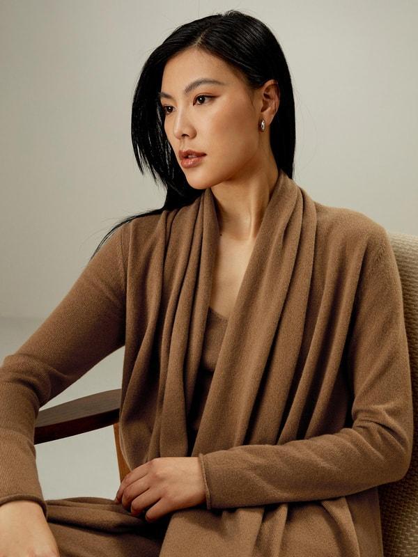 Cashmere Wrap Cardigan Product Image
