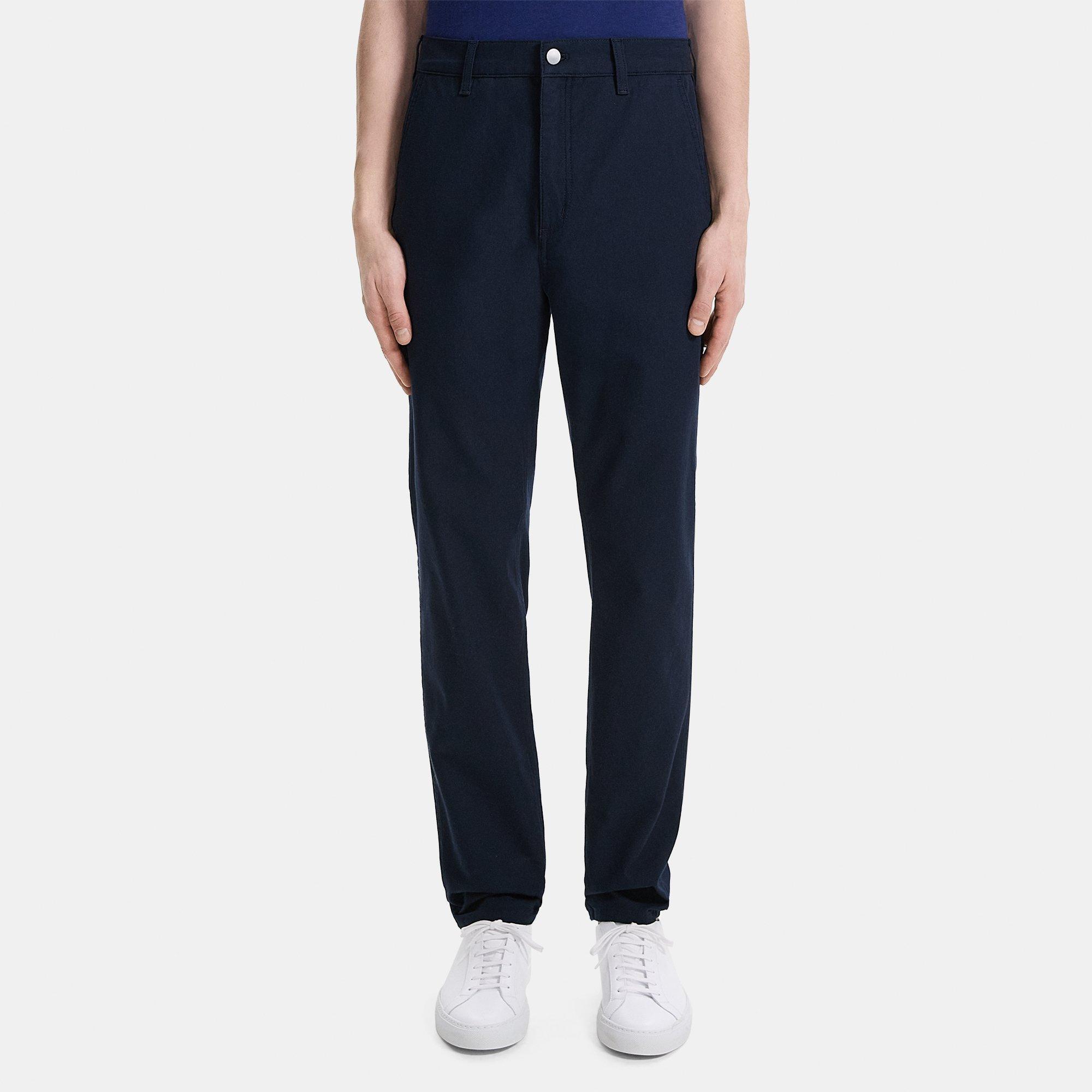 Stretch Cotton Canvas Zaine Carpenter Pant | Theory Product Image