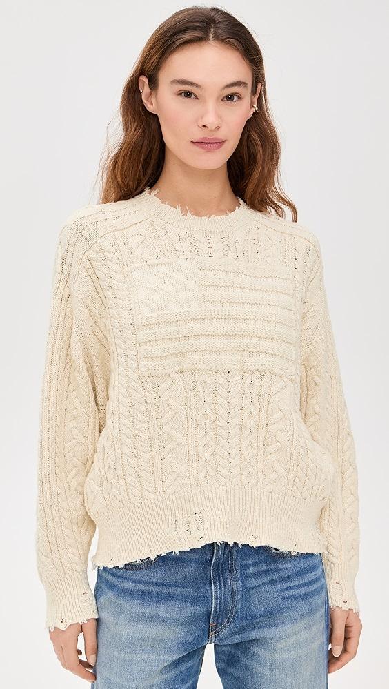 Denimist Shadow American Flag Sweater | Shopbop Product Image