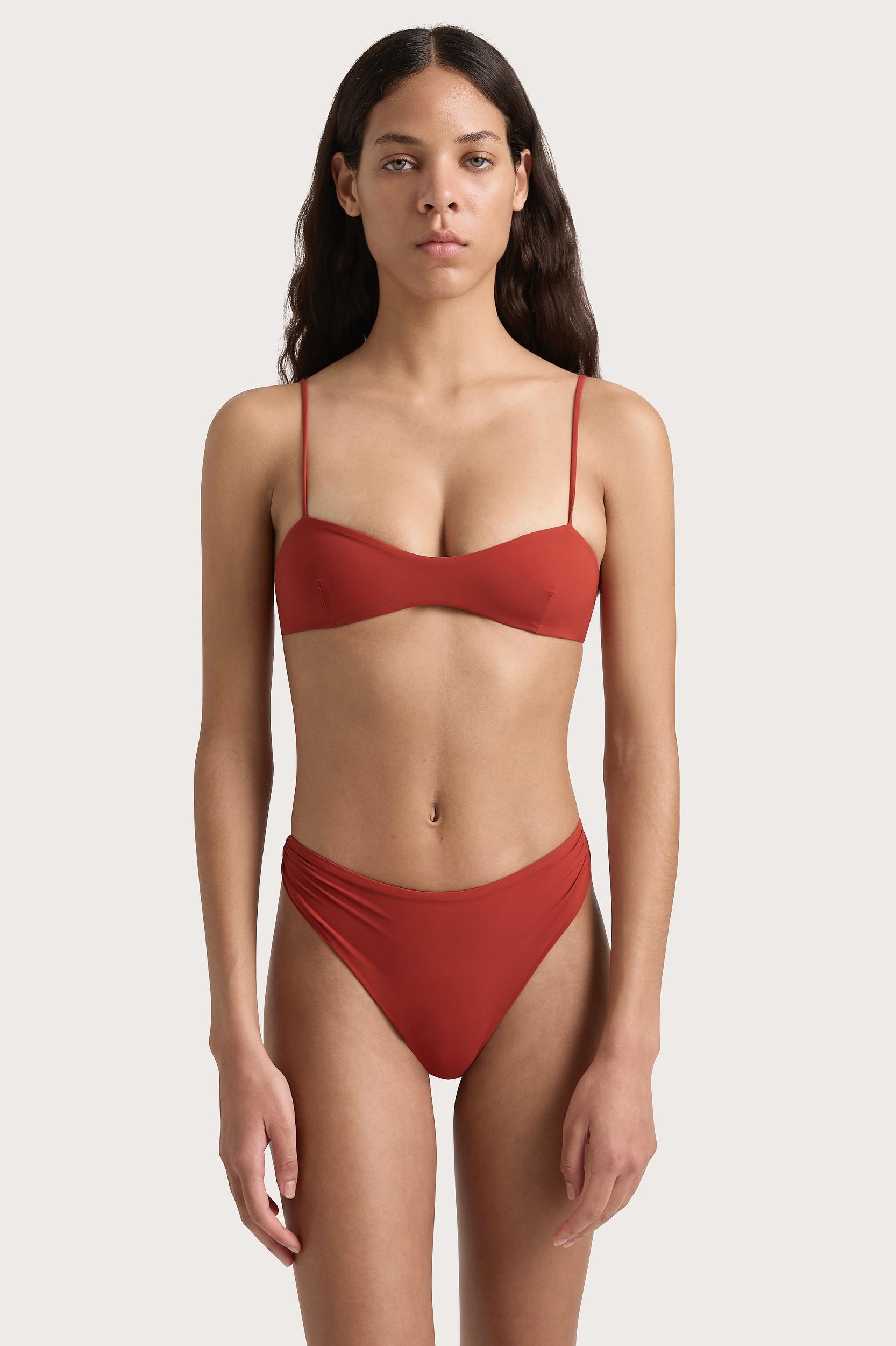 Costa Bikini Bottoms Garnet - Final Sale Product Image
