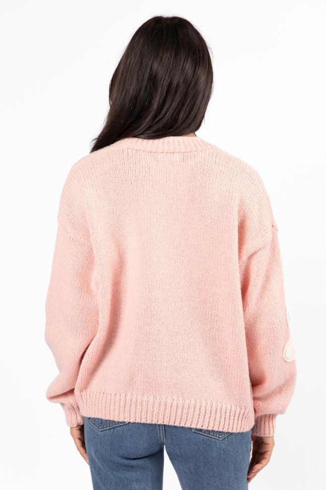 Waiting On Forever Pink Floral Cardigan FINAL SALE Product Image