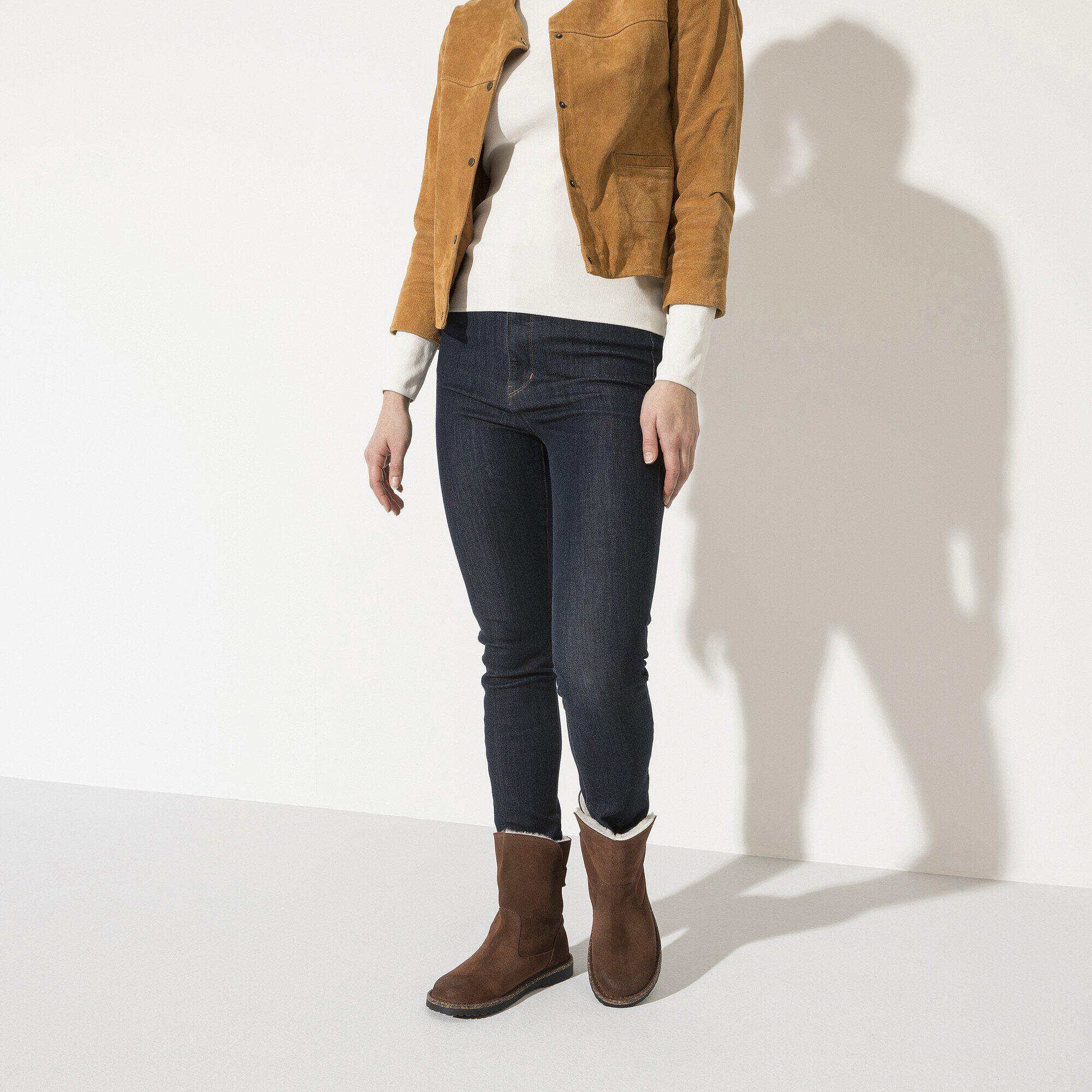 Uppsala Shearling Suede Leather Product Image