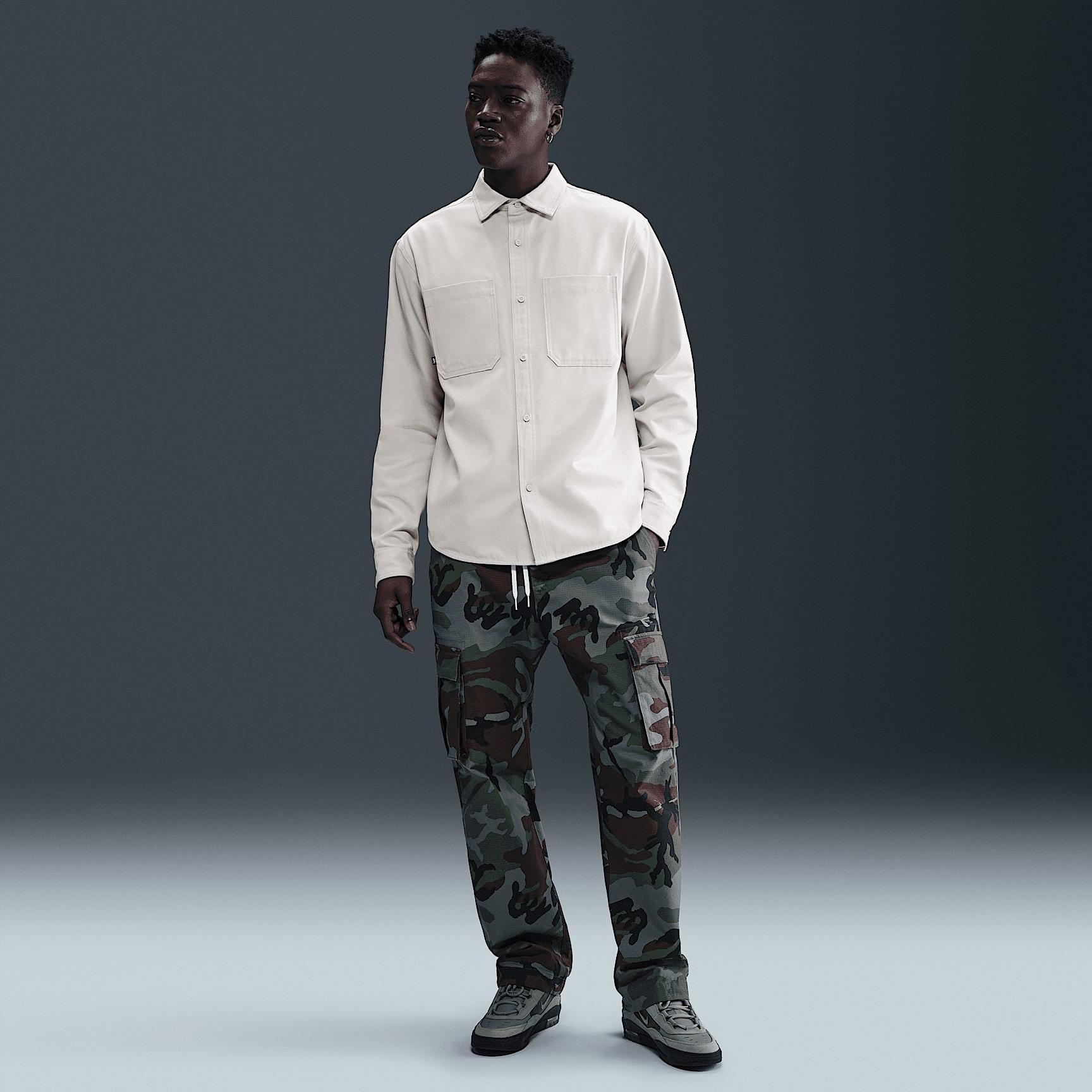 Men's Nike SB Long-Sleeve Woven Skate Top Product Image