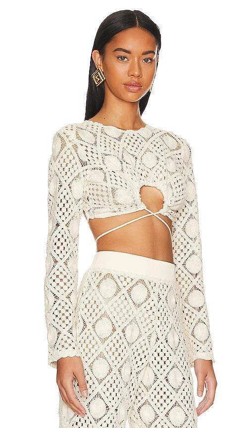 Hira Crochet Top Andrea Iyamah Product Image
