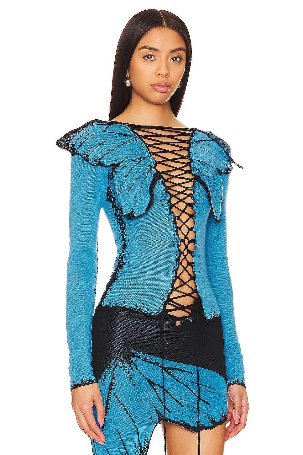 Butterfly Top 1XBLUE Product Image