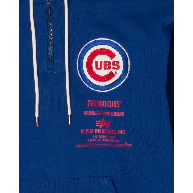 Alpha Industries X Chicago Cubs Zipper Hoodie Male Product Image