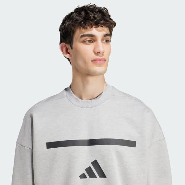 adidas New adidas Z.N.E. Sweatshirt Black XL Mens Product Image