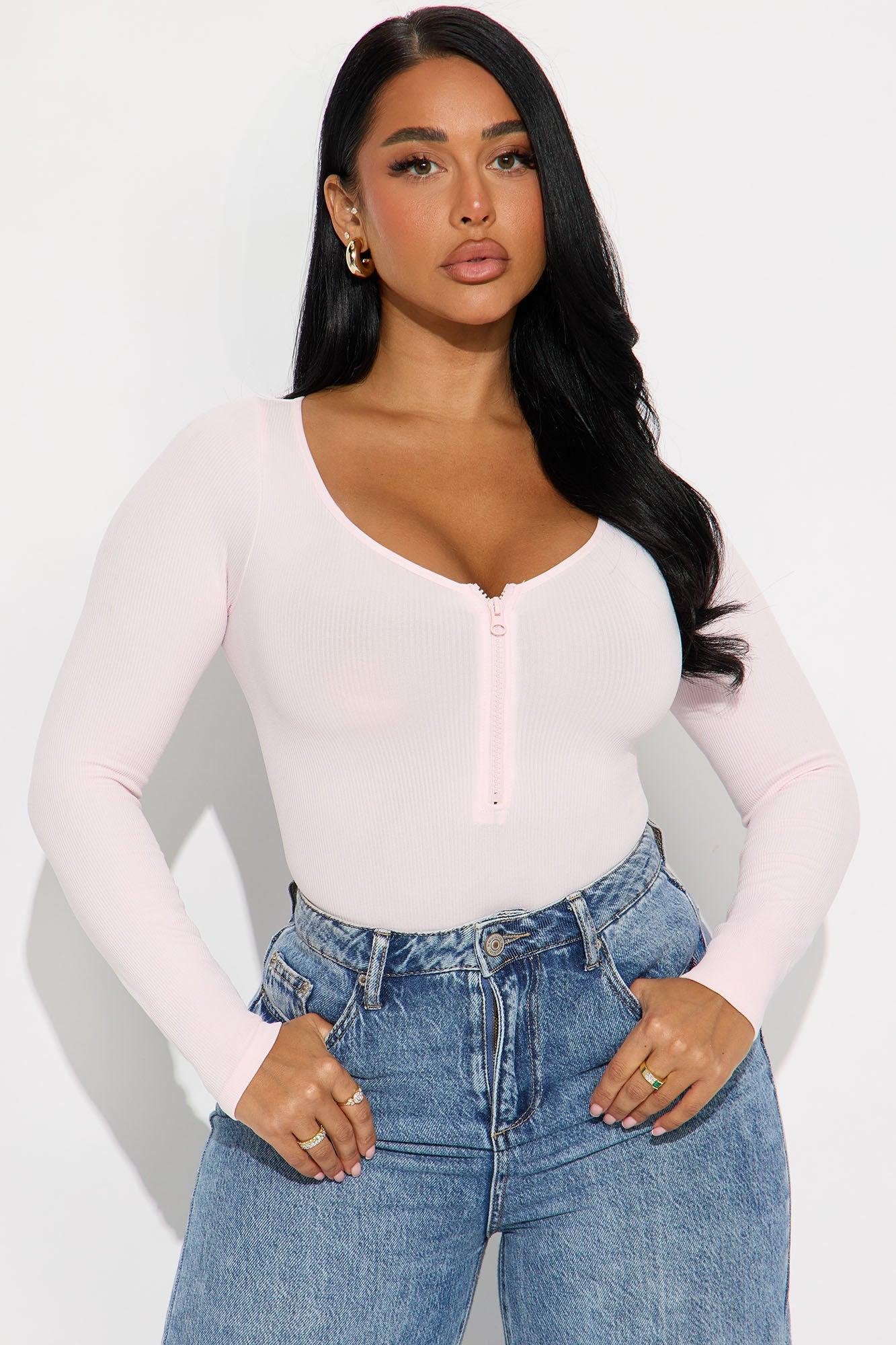 Celine Seamless Bodysuit - Pink Product Image