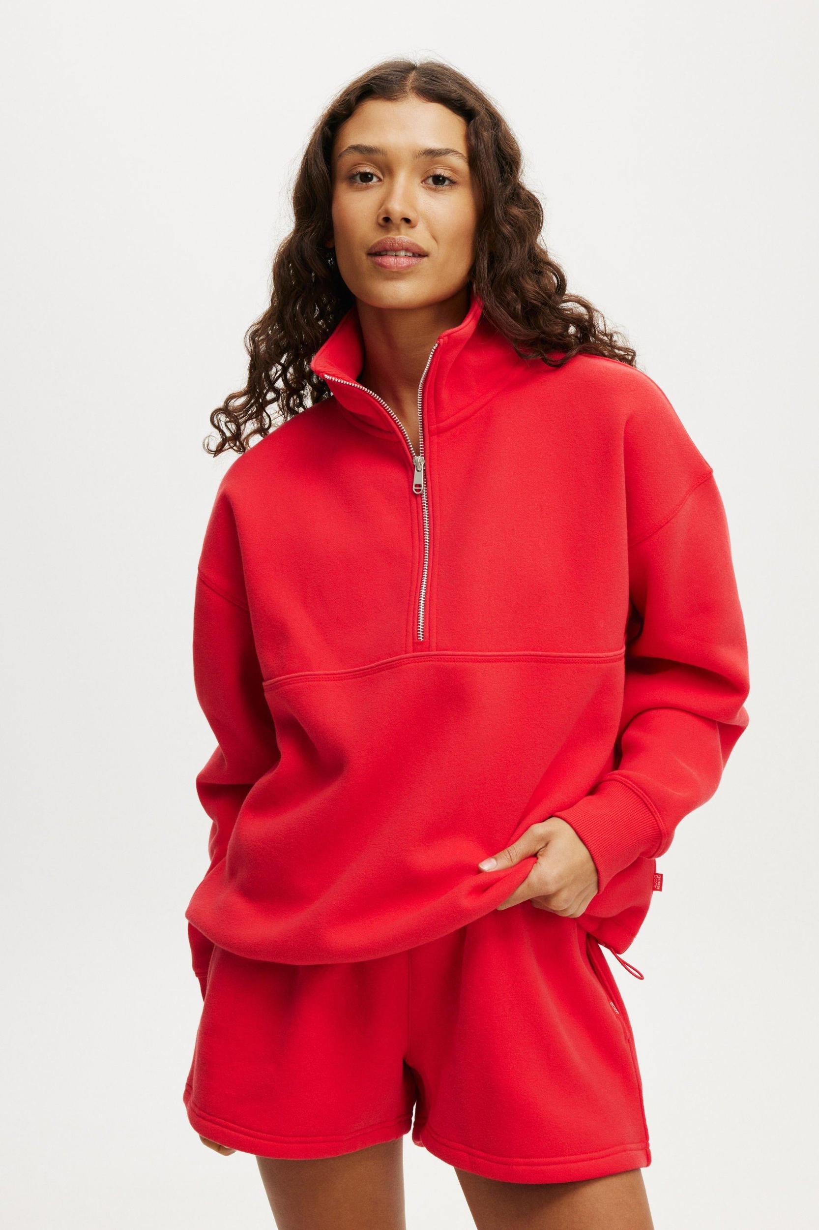 Plush Essential Half Zip Jumper Product Image