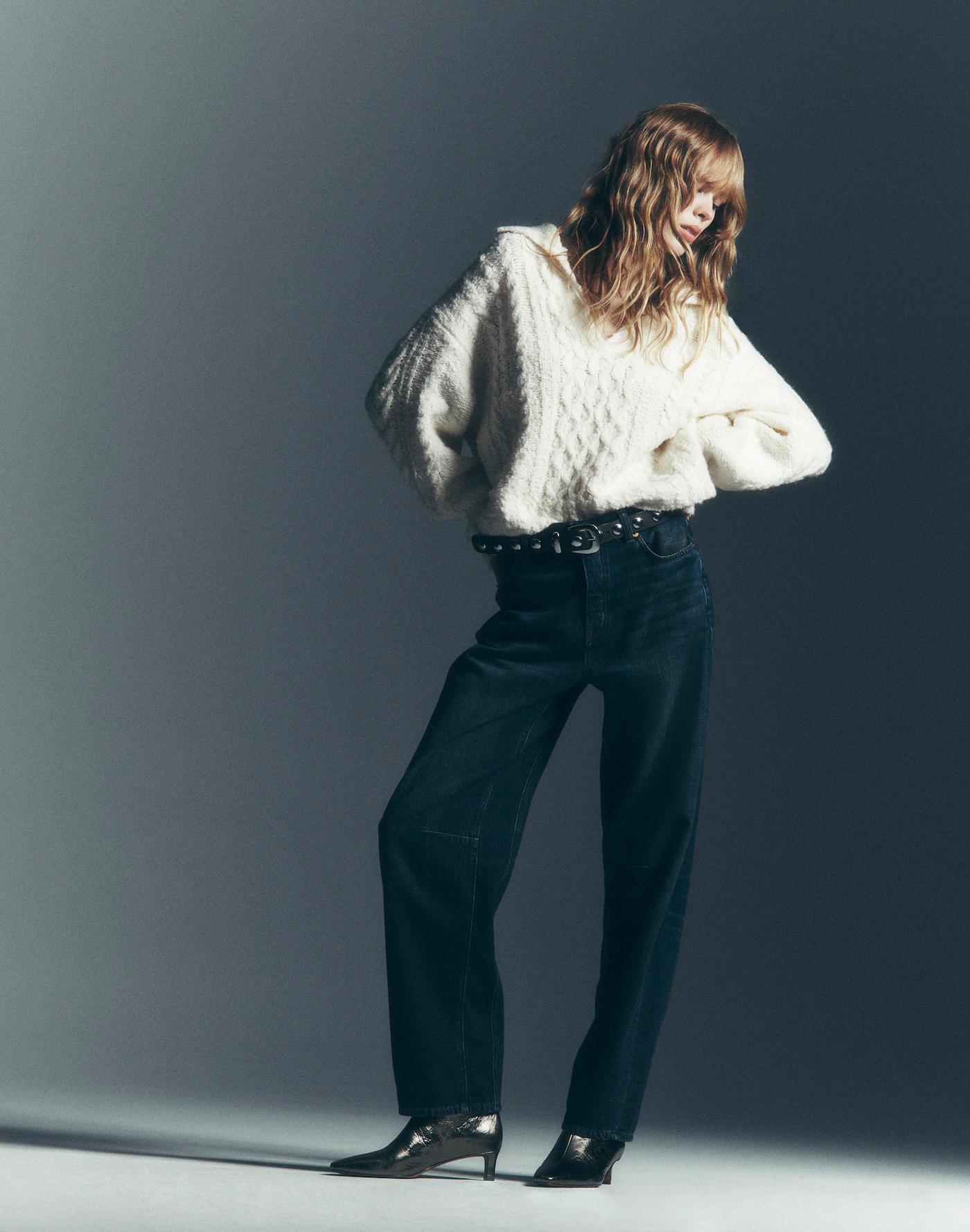 The Darted Barrel-Leg Jean: Softdrape Edition Product Image