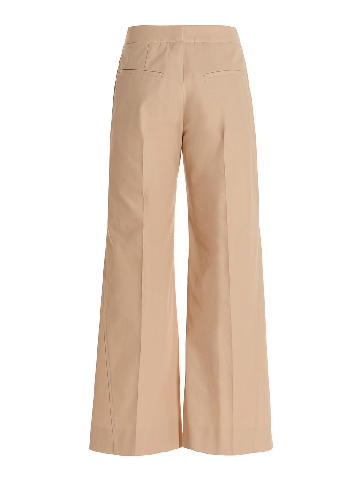 JIL SANDER Coulotte Pants In Pink Product Image