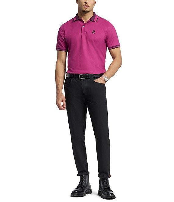 Psycho Bunny Park City Pique Short Sleeve Polo Shirt Product Image