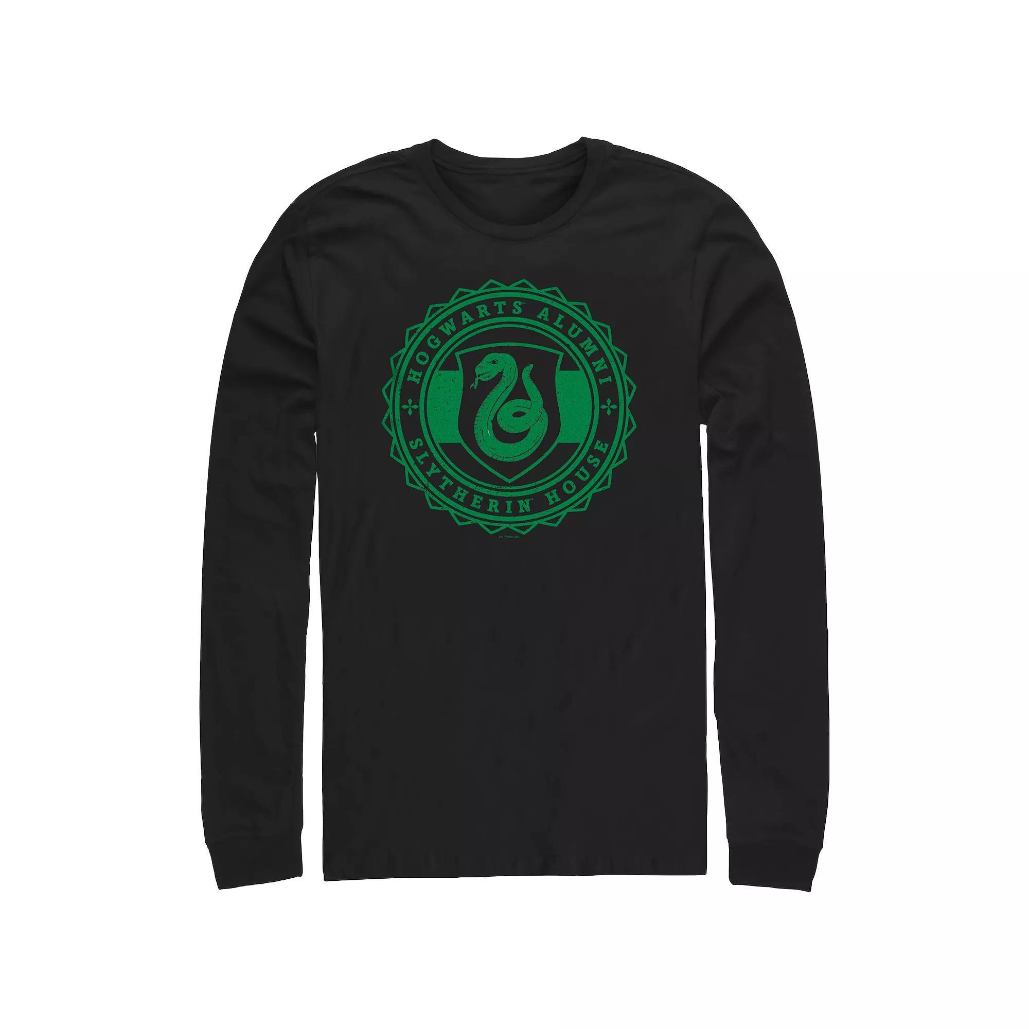 Mens Harry Potter Slytherin Stamp Graphic Tee Product Image