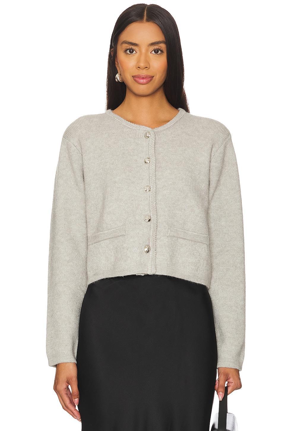 Ben Cardigan Line & Dot Product Image