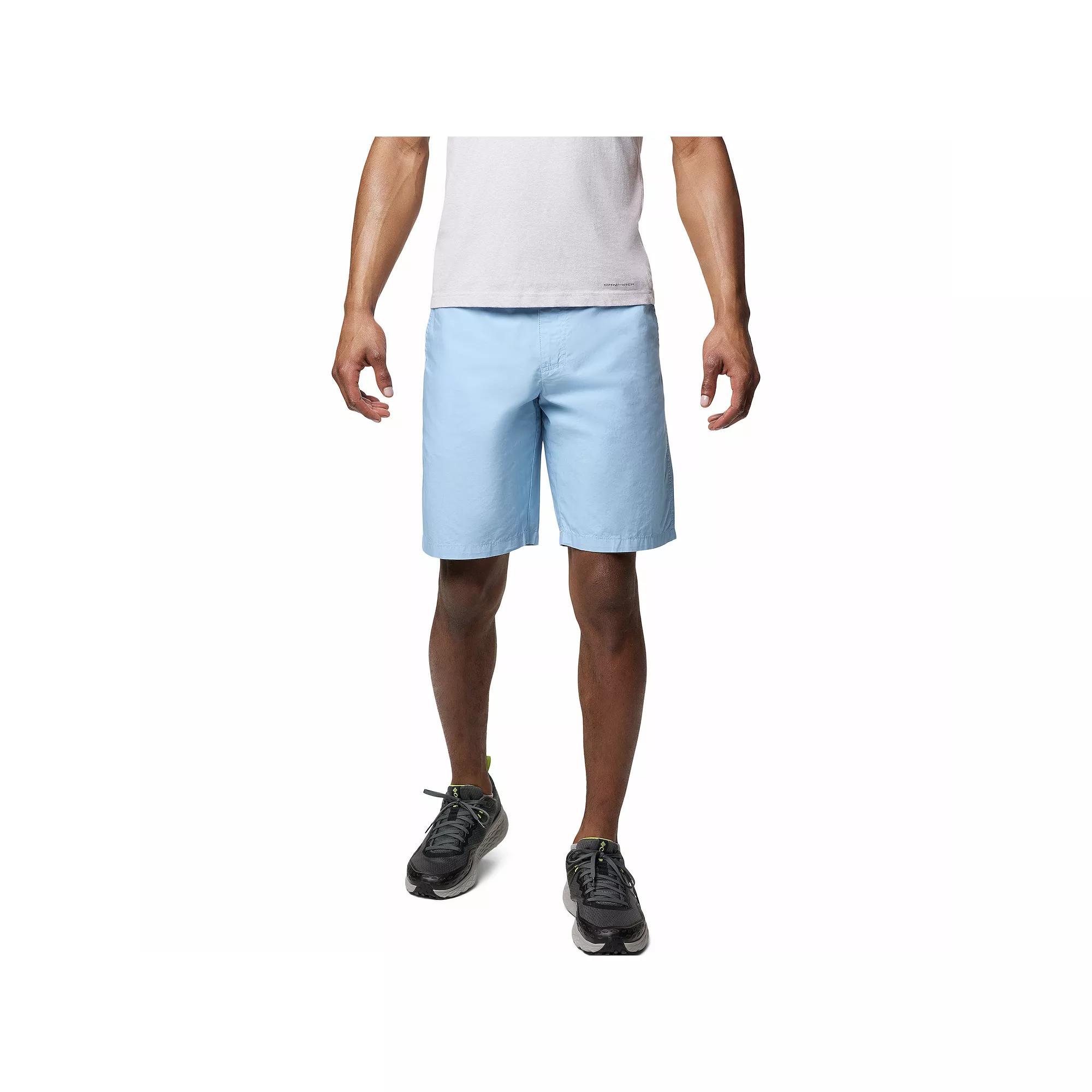 Men's Columbia 10" Washed-Out Short, Size: 40, Ripple Blue Product Image