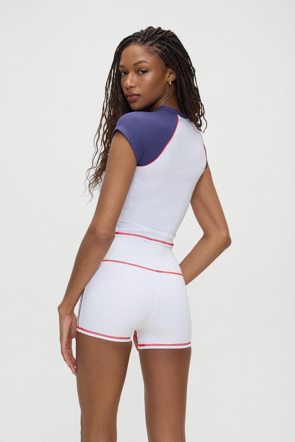 Track Star Yoga Shorts - Team Colors Product Image