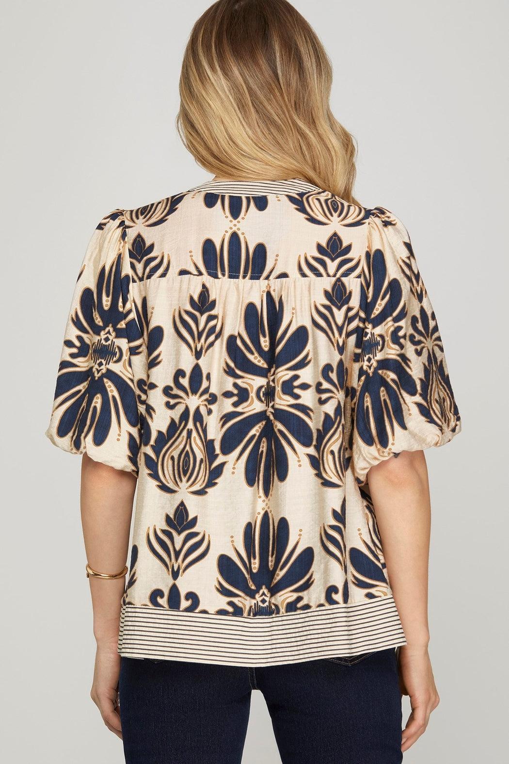 Vinyl Vibes Blouse Product Image