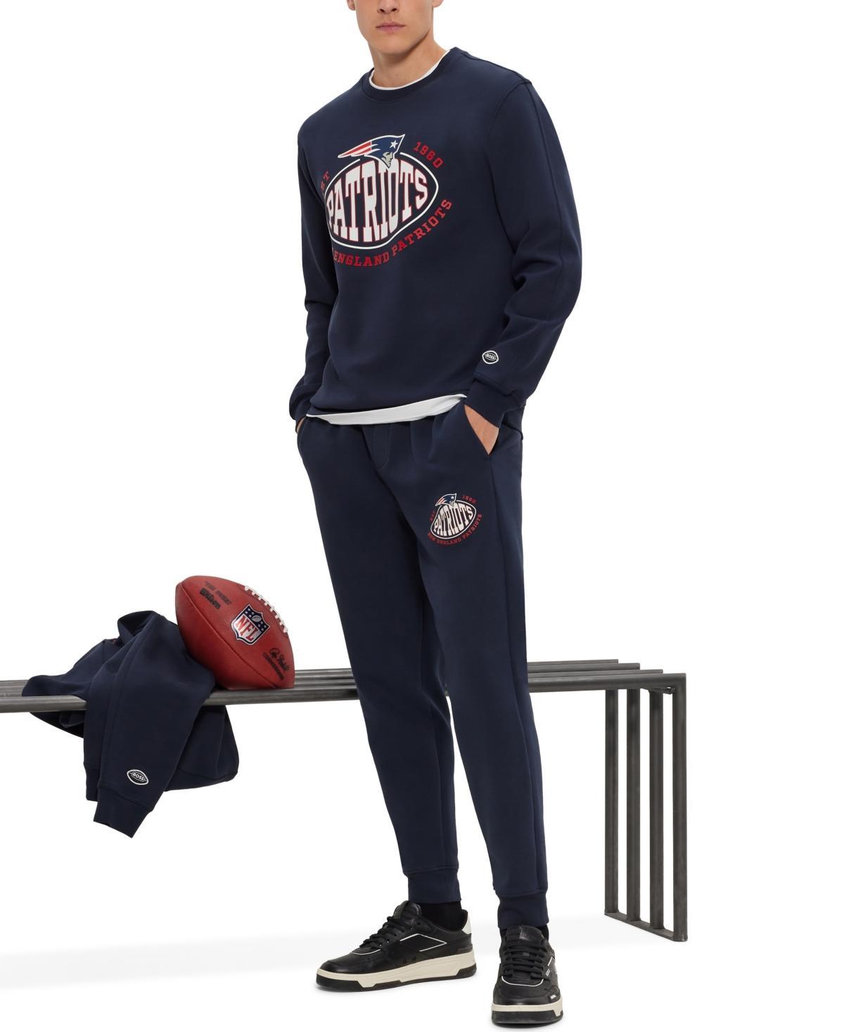 Boss By  Men's Boss X Dallas Cowboys Nfl Sweatshirt In Dark Blue Product Image