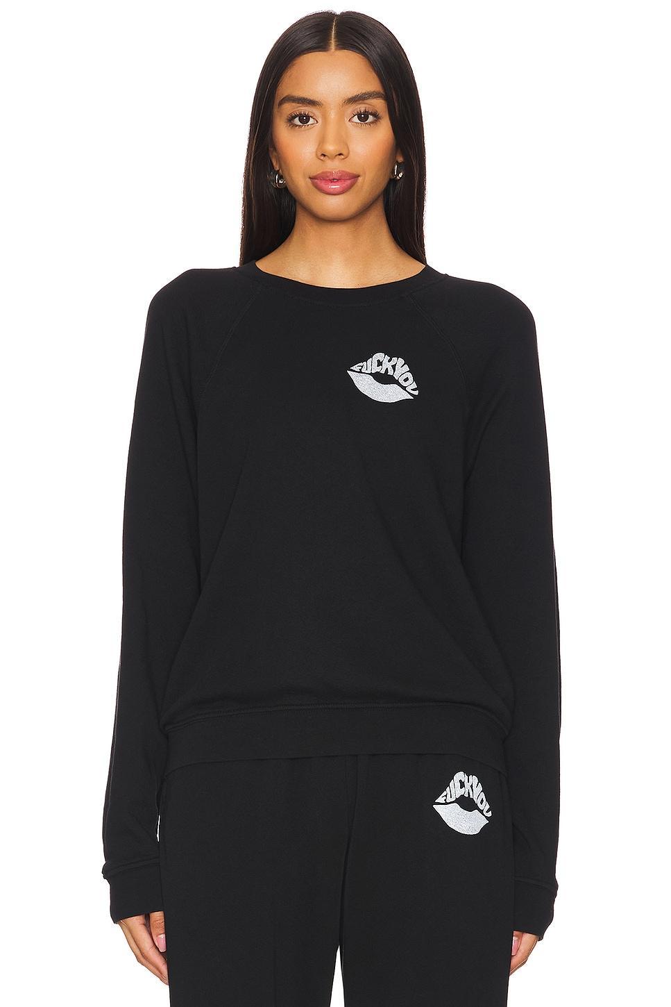 Anela Raglan F U Bear Crew Neck Lauren Moshi Product Image