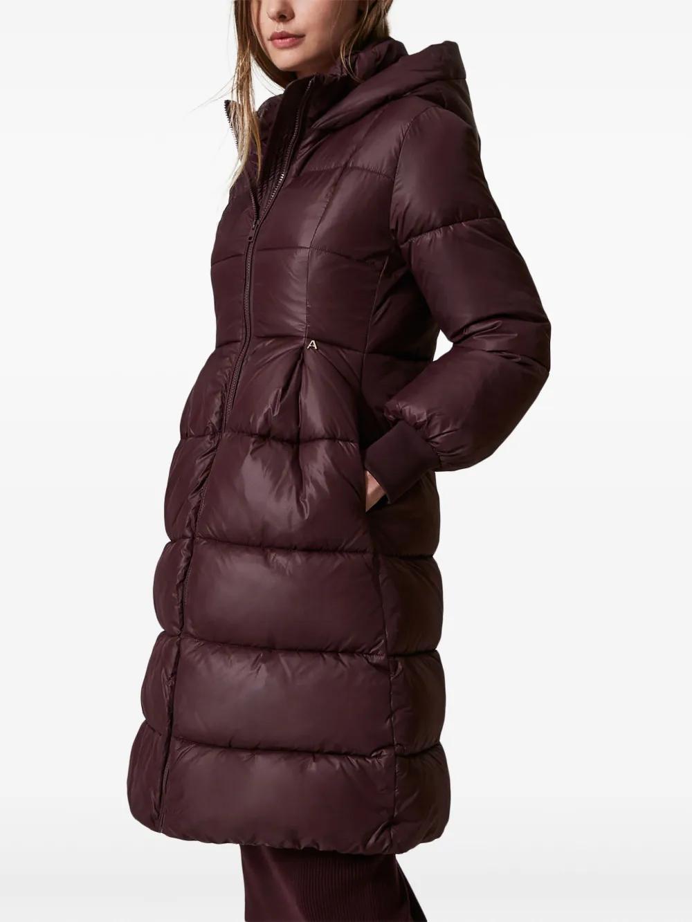 hooded padded coat Product Image